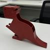 Dinosaur Sticky Notes Holder with Pen Storage Decorative Dino Memo Dispenser Organizer Desk Accessories