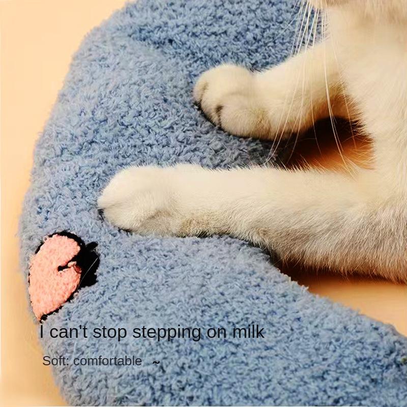 Exclusive for Cats Toy Pillow Soft Comfortable Sleeping Cushion Dog Pet Headrest Thickened Cotton-Filled Anti-Bite