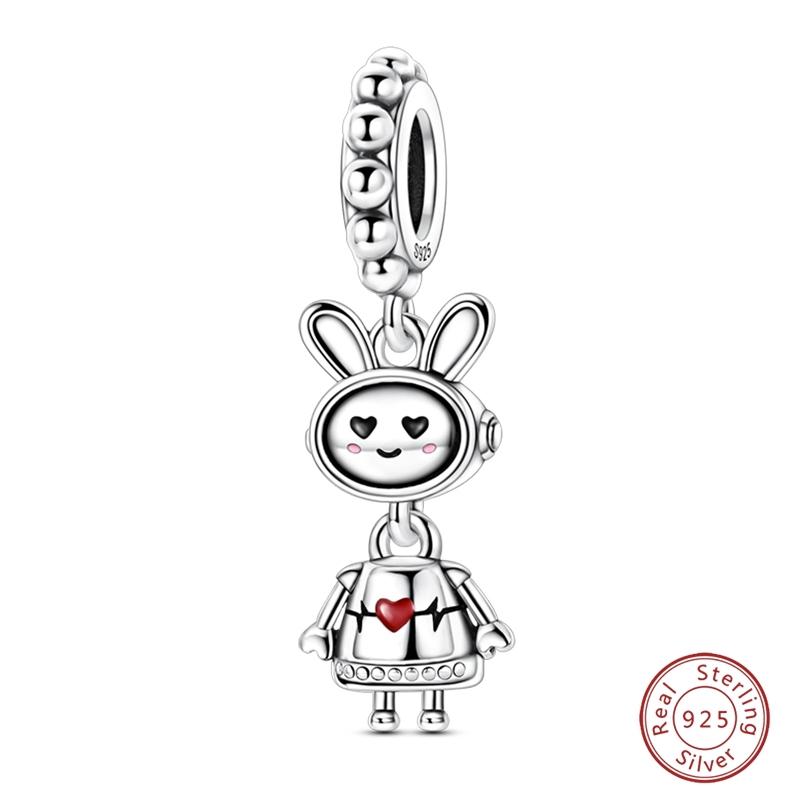 Trendy 925 Silver Wedding Doctor Animal Pirate Autumn Multi Style Charm Bead Fit Wedding Party DIY Exquisite Jewelry