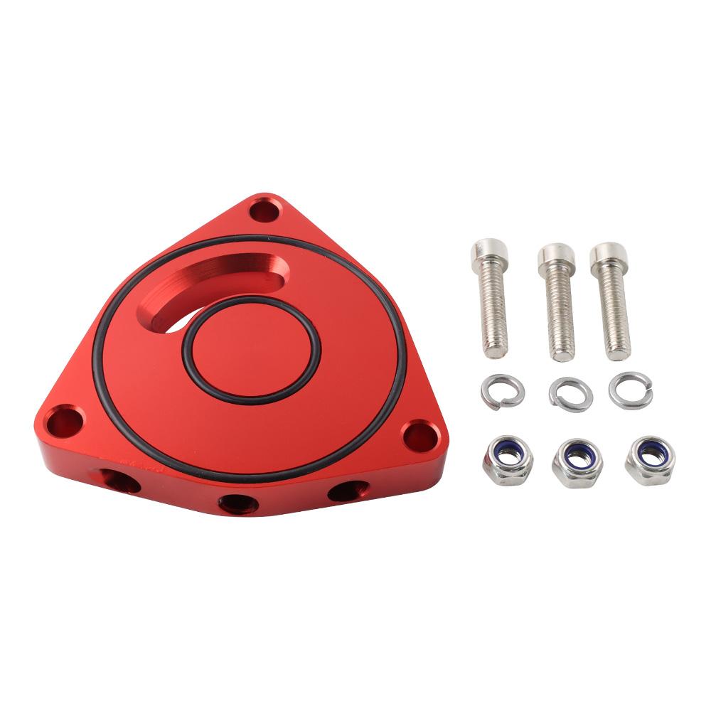 

Turbo Chargers Parts Turbo Blow Off Valve Plate Spacer performance For 2015-2021 Honda Civic 1.5T Coupe BOV Billet Engine красный