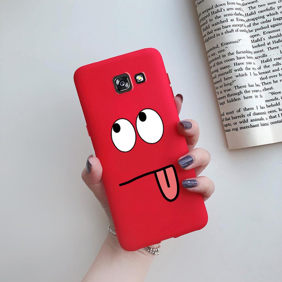 Hülle Für Samsung Galaxy A7 2017 Hülle Niedlich Bemalte Silikon Weiche TPU Handy Rückseite Abdeckung Stoßstange Für Samsung A7 2017 A720 A720f Hüllen
