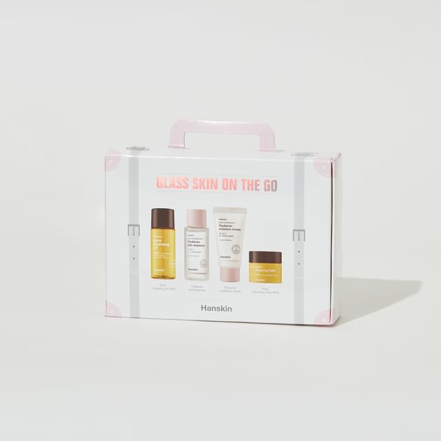 Hanskin - Glass Skin On The Go Kit 4 pcs