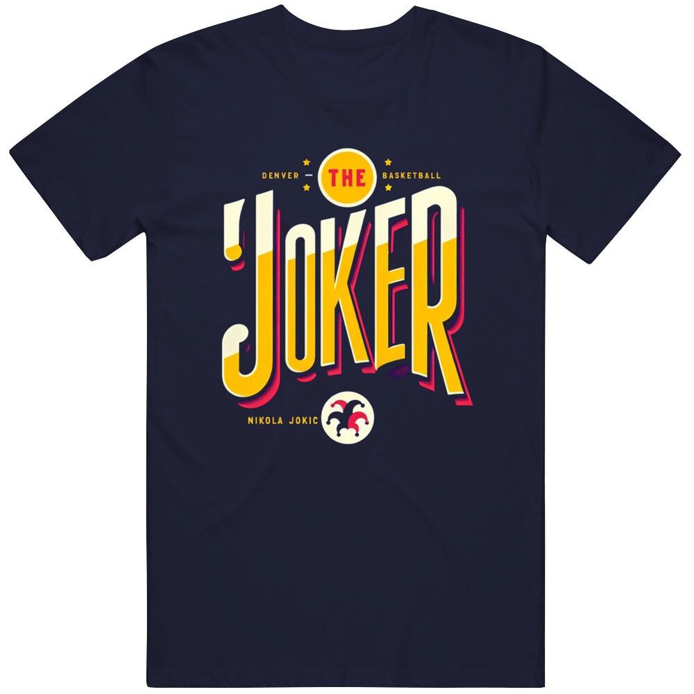

Nikola Jokic The Joker Nickname Basketball Fan T Shirt XL