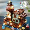 2000+ High-Quality Fisherman High-Quality S High-Quality Hut High-Quality Building High-Quality Block Collection kit Tiny scale High-Quality