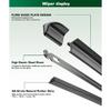 GREATROAD Wiper LHD&RHD Front & Rear Wiper Blades Set For Range Rover L322 Vogue HSE 2002 - 2012 Windshield Windscreen Window