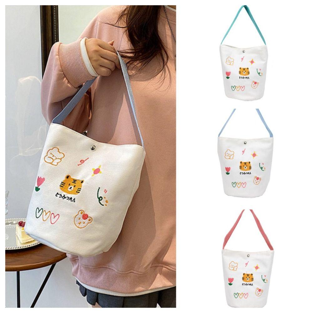 

Tiger Canvas Handbag Canvas Mummy Bag Gift Women Tote Bag Ladies