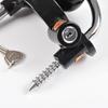 Universal Caravan Accessories Trailer Ball Coupler Trailer Lock Heavy-Duty Hook Anti-Theft Lock Heavy-Duty Hook Lock