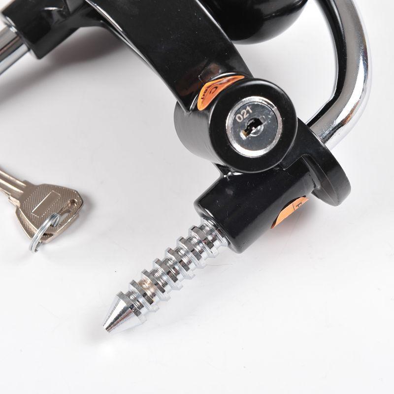 Universal Caravan Accessories Trailer Ball Coupler Trailer Lock Heavy-Duty Hook Anti-Theft Lock Heavy-Duty Hook Lock