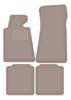 Beige Velours-Fußmatten für: BMW 7 E32 LANG (1986-1994)