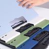 File Organiser Clipboard with Metal Clip Standard Size Flipping Clipboard Document Folder For Office School
