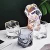 Japanese Twisted Whisky Glass Creative Bar Shochu Glass 150ml Beer Glass Household Water Glass Exquisite Gift