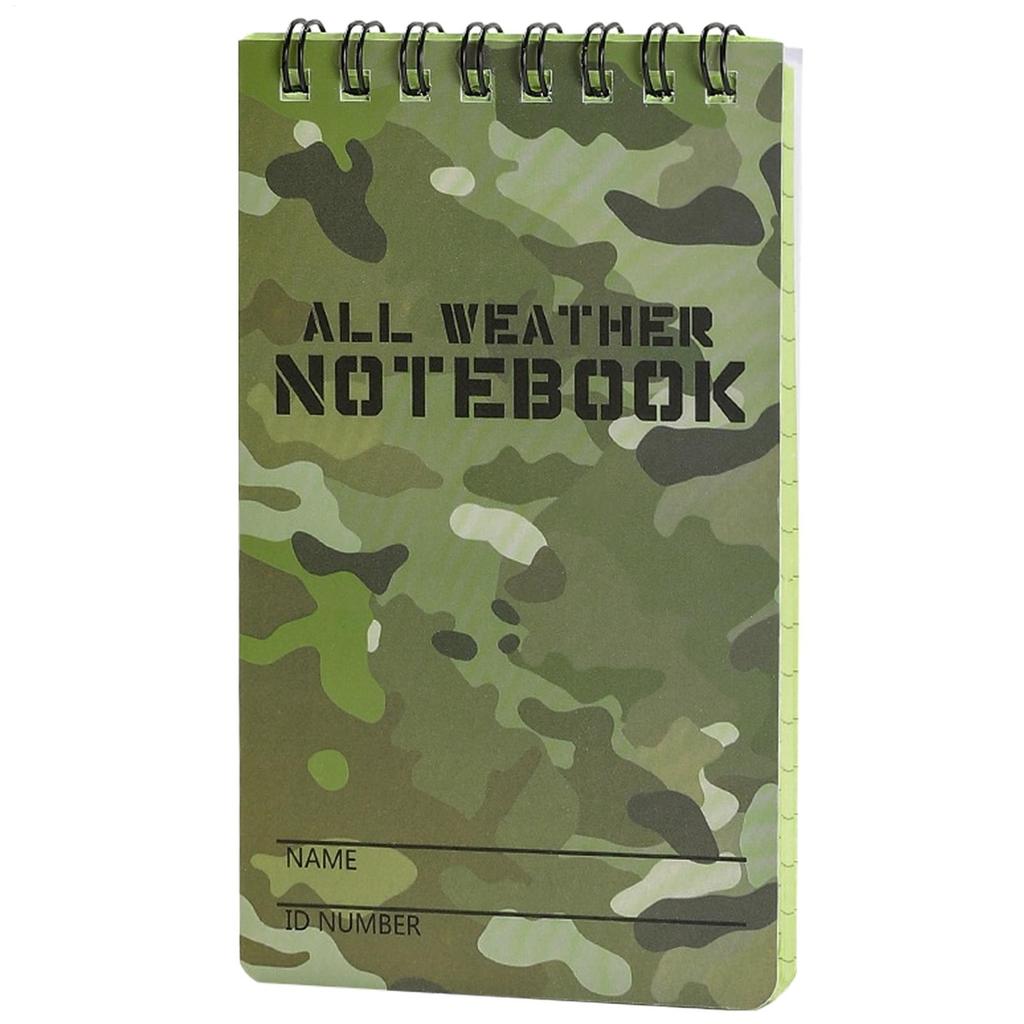 Waterproof Notebook Portable All Weather Pocket Notepads Mini Spiral Memo Pad Note Pads For Outdoor Home Office School Gift