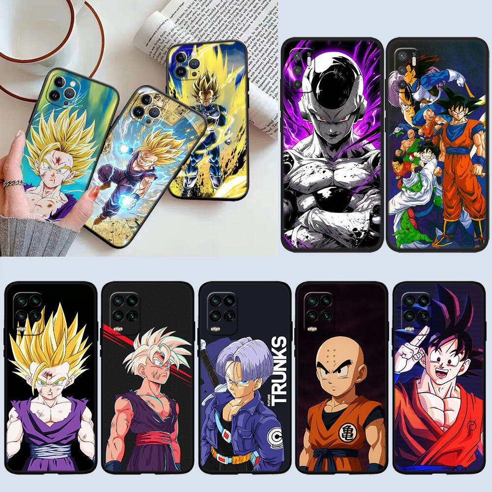 Dragon Ball Goku Gohan Phone Case for Samsung S20 S21 S21S S22 S23 S24 FE Ultra Plus Lite F06 F16 M06 M16 M56 A07 A17 A36 A37 A55 A57