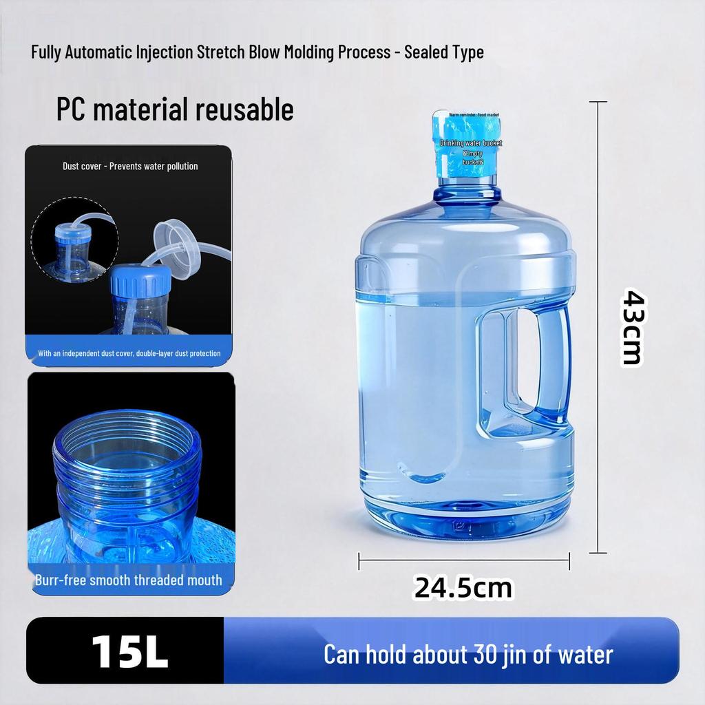Thickened Portable Mineral Water Dispenser Bucket for Household Use