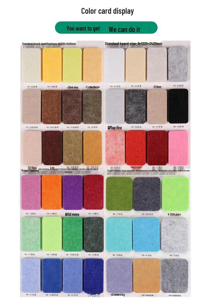 Classroom Felt Wall Stickers: Kindergarten Art and Theme Decoration, No Punch Needed