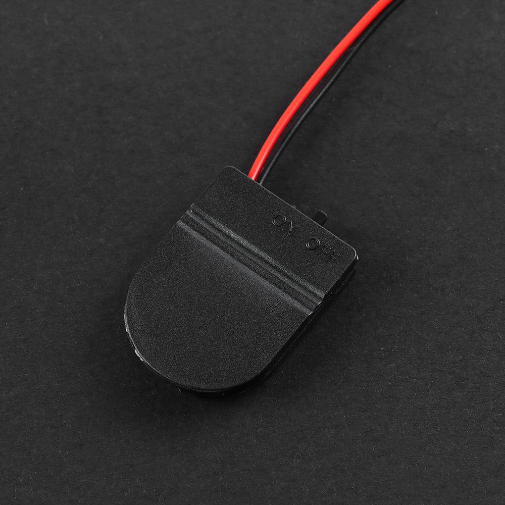With ON/OFF Switch Battery Storage Box CR2032 Case Cover Battery Socket Holder Button Coin Cell
