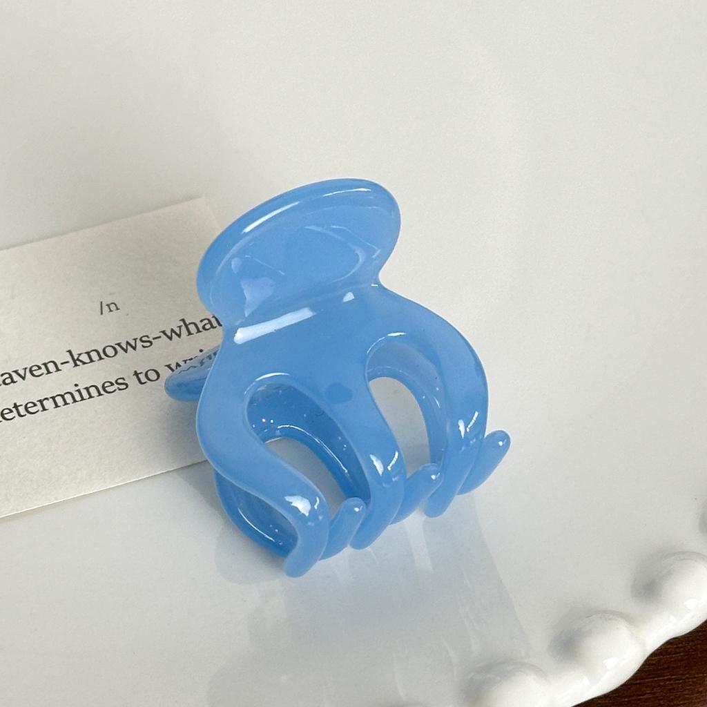 Retro Acetate Hair Claw Clips Sweet Small Hairpins Crab Clamp Barrettes for Womens Girls Trendy Ponytail Holders Party Accessory