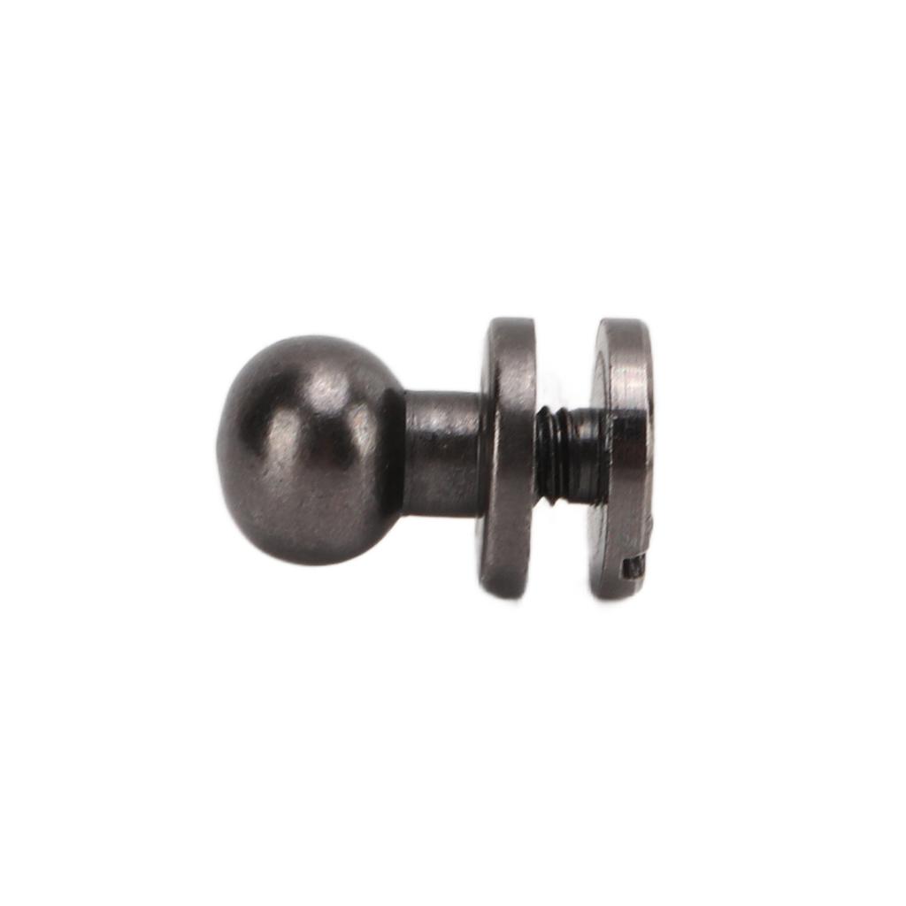 20set Brass Rivets Rust Resistance Round Head Screws Accessories for Handbags Shoes