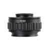 C-Mount Adapter Lens Microscope Adapter Trinocular Stereo Microscope 0.35X/0.5X