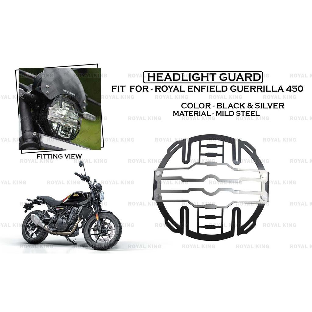 Royal Enfield Headlight Guard Fit For "GUERRILLA 450"