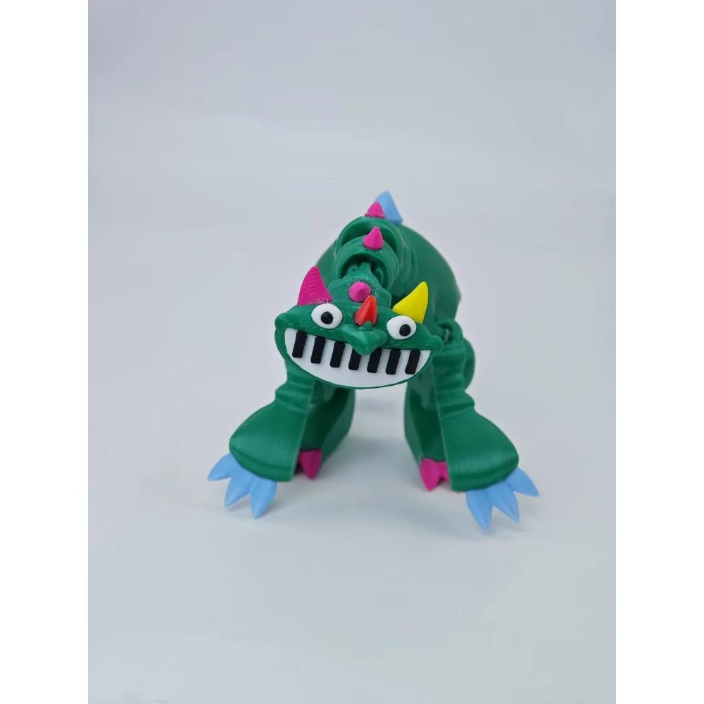Doey Der Teigmann Actionfigur Spielzeug PVC Pianosaurier Figur Sammlerstück Modell Spielzeug für Kinder Geburtstagsgeschenk