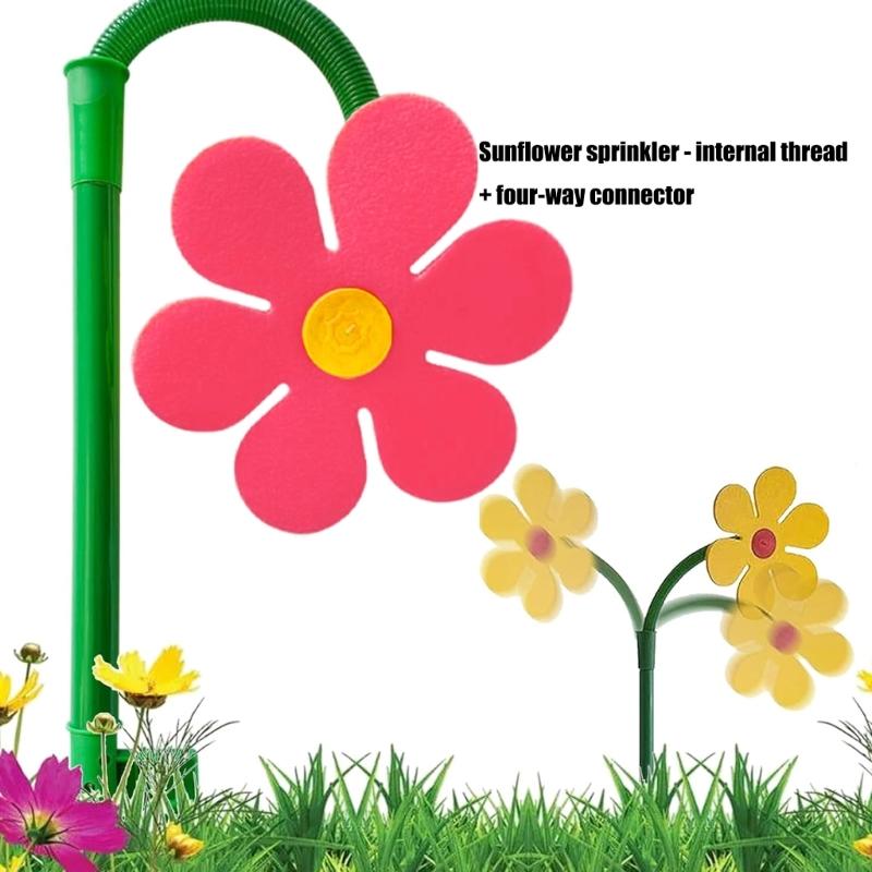 Whimsical Dancing Flower Whirling Sprinkler for Versatile Yard and Farm Use with Easy Installation Plant Irrigation