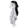 101 Loyal Dog Black And White Witch Kuila Cruella De Ville Cosplay Dress Performance Costume