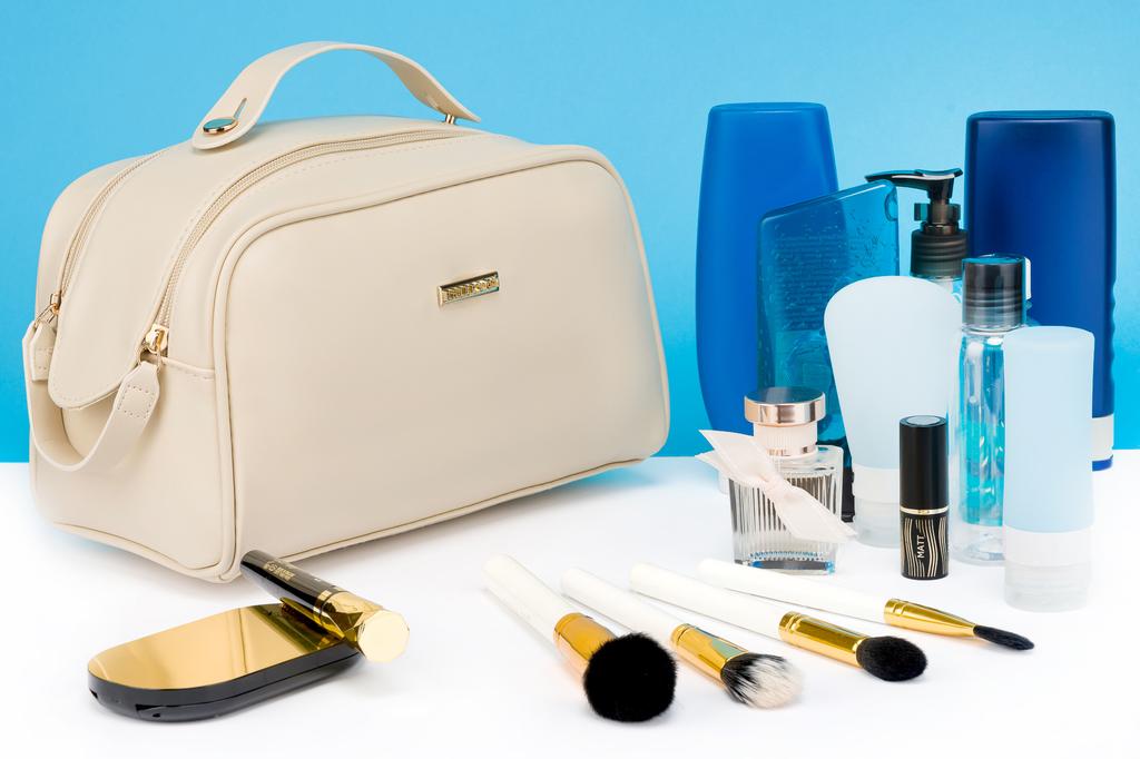 Cosmetic bag PTN KOS-L05-P-7446 cream