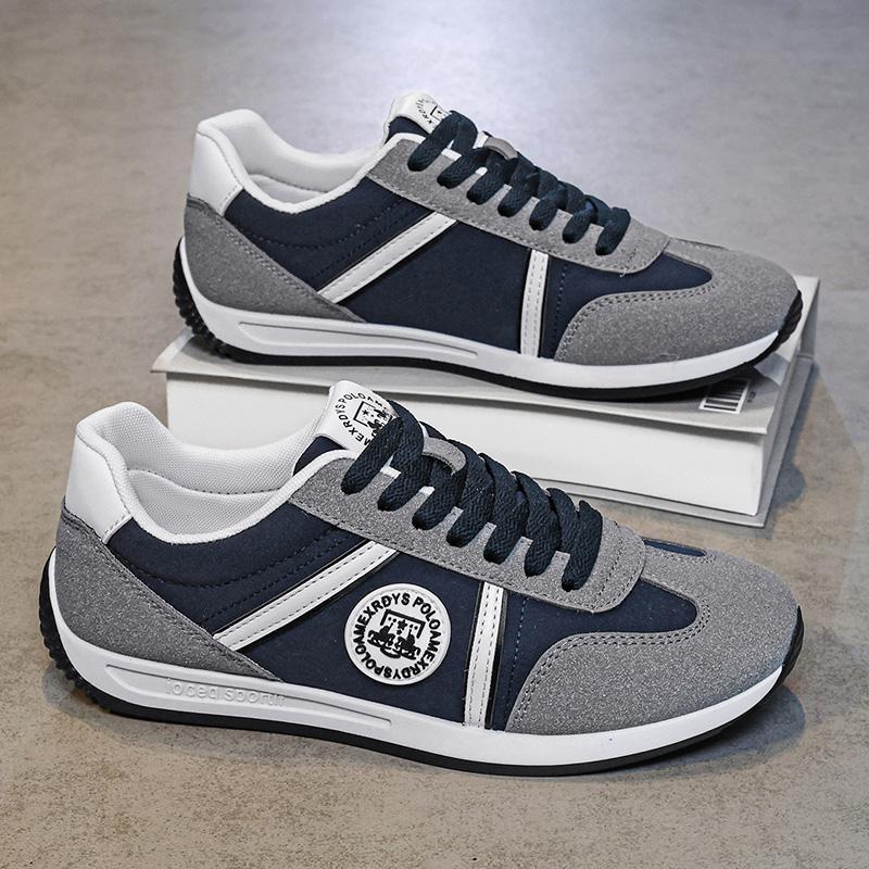 Men 's Casual Four Seasons Fashion Skateboarding Students Comfortable Sneakers Boys Trending Soft Sole Breathable Shoes