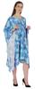 Moomaya Printed Short Turkish Kaftan For Women's Sexy Kaftan Evening Gown Beachwear