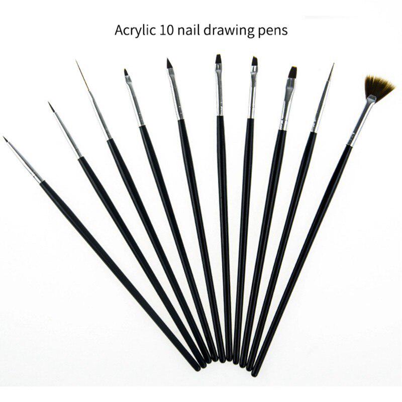 Buy Nail Art Tools Brushes for Nails Decorations Nail Brush Kit