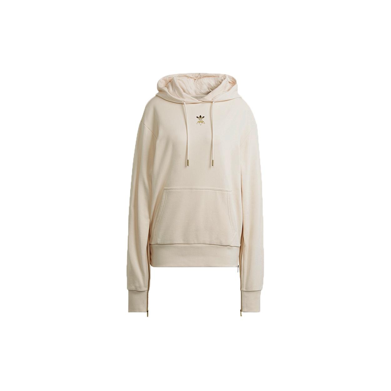 (WMNS) adidas Originals Hoodies Beige Women s HG6657 XXS