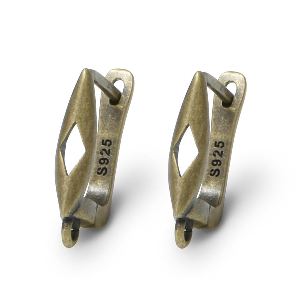Bronze Musical Earrings Findings For DIY Jewelry Earring Hooks Accessory for Jewelry Handmade Making Supplies