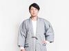 Tayutaf Hanten Plus Made in Flying Gray and Men's (Hanten), Size, Japan, Winter, Kurume, Stylish, Cotton-Filled Hanten, Gentleman's, Stylish,