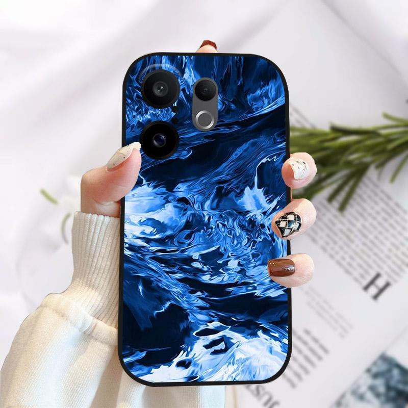 Case For Vivo X200 FE Phone Cover Stylish Painting Soft TPU Silicone Case For VIVO S30 Pro Mini Shockproof Bumper Funda X200FE