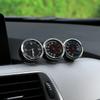 Mini Car Automobile Digital Clock Auto Watch Automotive Thermometer Hygrometer Decor Suitable Inside The Vehicle Ornament Clock
