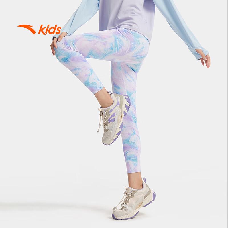 Anta Kids' Breathable Knit Leggings for Girls