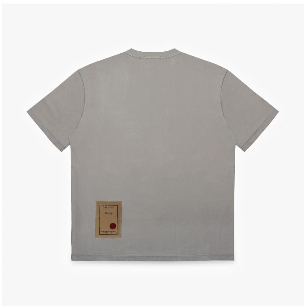 Tenshi 22ctcuh02103 A06021 942 Garment Dye Shared Short Sleeve Tee