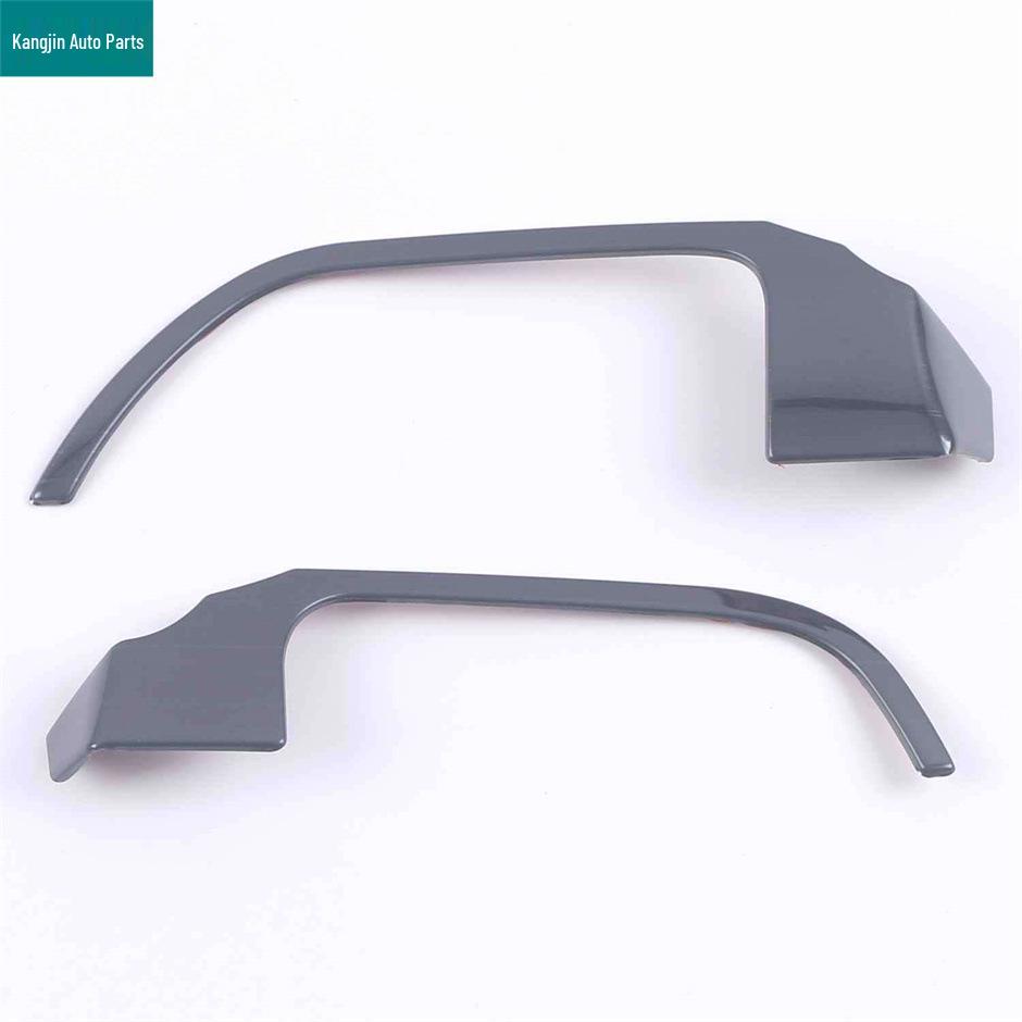 Compatible with 2021 Toyota Sienna SIENN: Black Titanium Brushed Interior Modification Glass Lifter & Rear Reading Light.