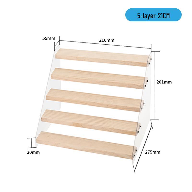 Handmade Multi-Layer Acrylic Figurine Display Rack