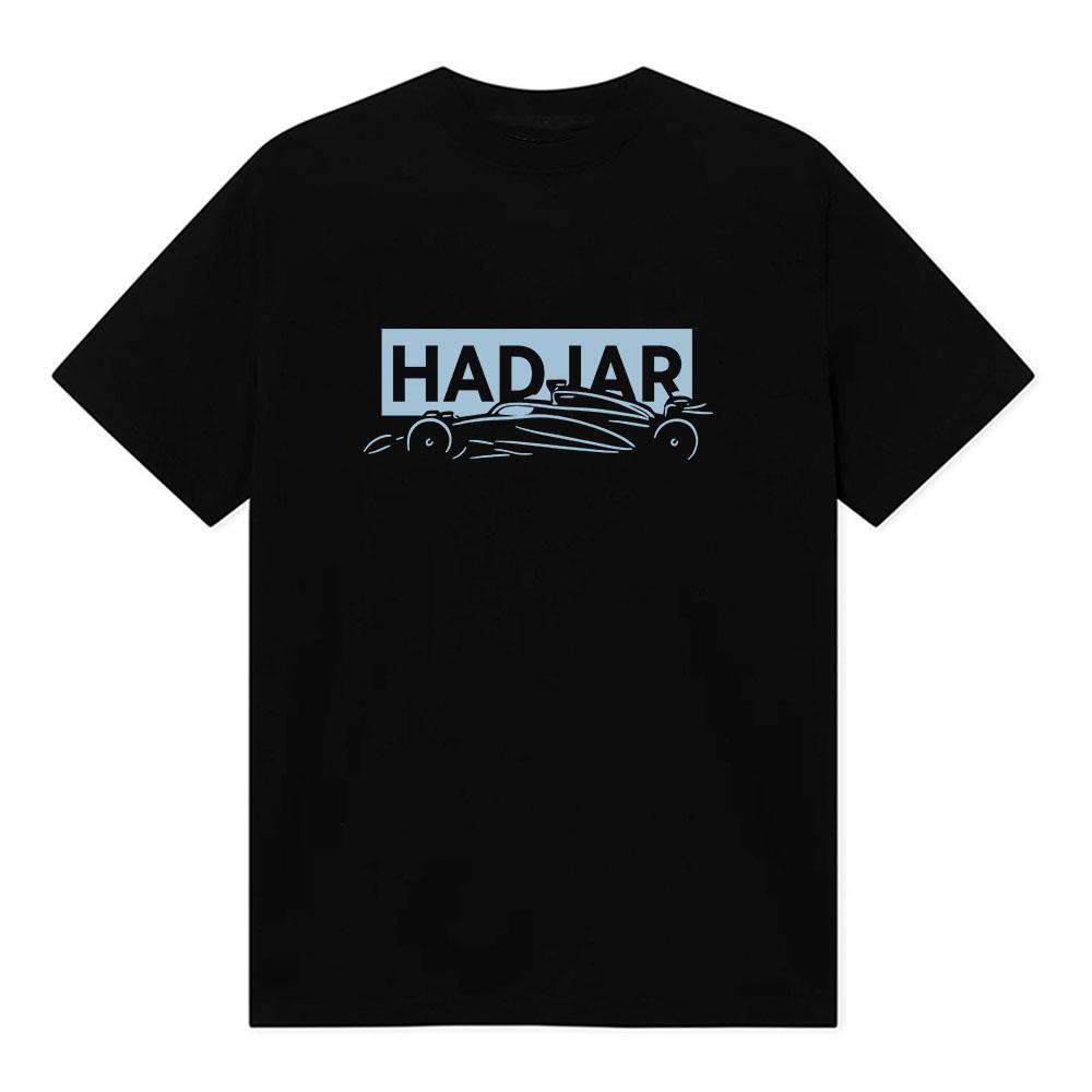 

Unisex Clothing Isack Hadjar No.16 Graphic Car T-shirt Unisex Short Sleeve Fashion Summer Tees Print Clothing XXL