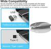 Wireless Mouse for MacBook MacBook Desktop Windows HP and Chromebooks Pro, Air, Laptops, Macs, iMacs, Computers, 7/8/10/11 PCs, (Hewlett-Packard)