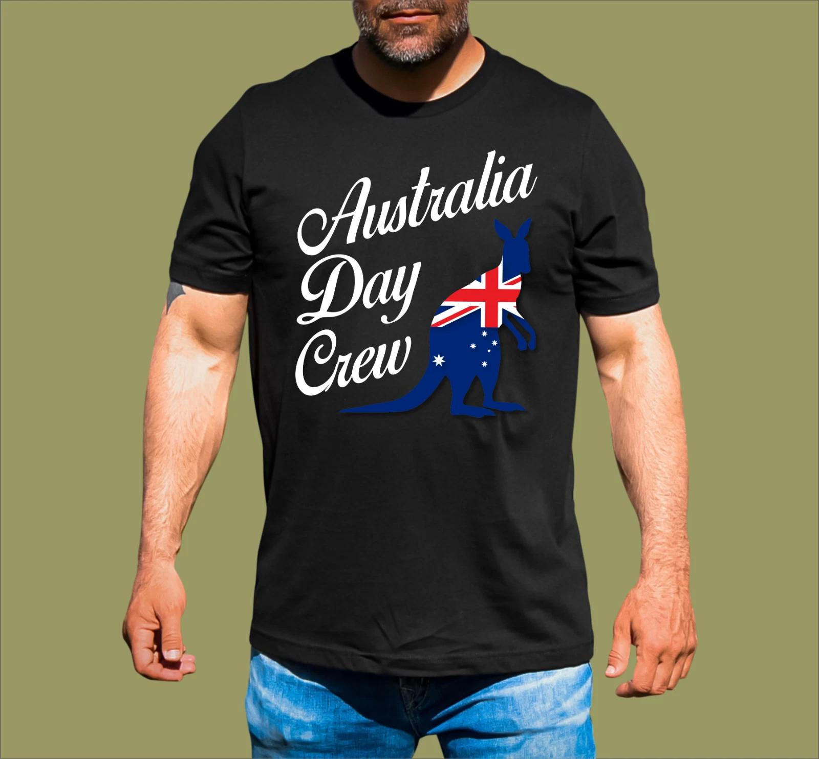 AUSTRALIA DAY CREW T-SHIRT 4XL