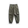 Multi-pocket Overalls Men's High-end Sense Ruffian Handsome Trendy Pants Men's Loose Casual Men's Trousers Tied Feet Men's Clothing