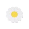 Anti-slip Cup Holder Mat Flower Cup Coaster Round Daisy Silicone Cup Pad  Dining Table