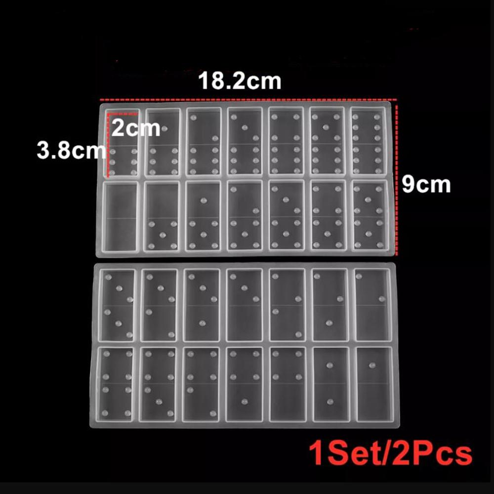 

28 styles Dominoes Epoxy Resin Molds Dominoes Game Resin Epoxy Casting Mold Silicone For DIY Jewelry Making Accessories