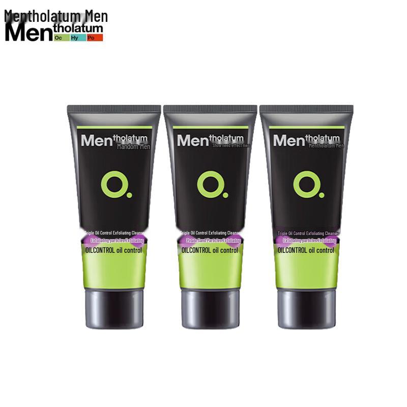 Скраб-пенка для умывания Mentholatum Triple Oil Control