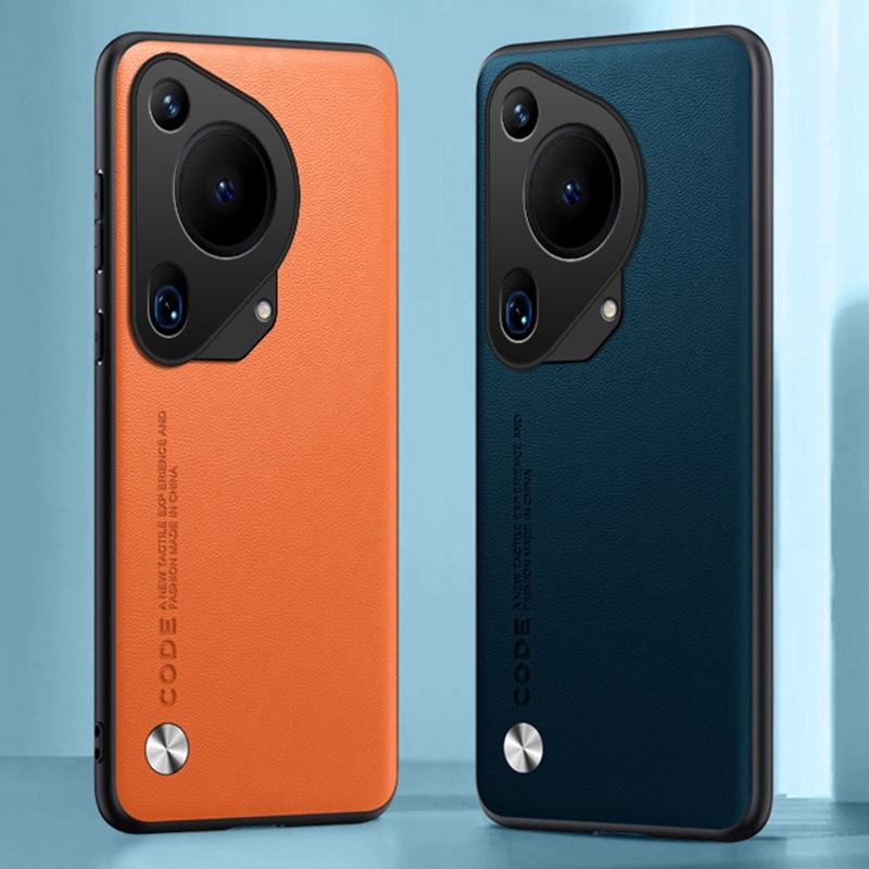 Husă simplă din piele PU pentru Huawei Pura 70 Ultra Husă Mată Silicon Protecție Antishoc Margine Moale Husă Telefon pentru Huawei Pura 70 Pro Plus 70pro+
