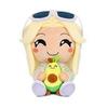 BOSCARE Brinquedo de Pelúcia Abacate Playz, Boneca Macia Fofa de 25cm, Pelúcia Musical Playz para Abraçar para Fãs, Decoração de Halloween para Interiores