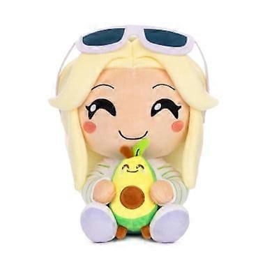 BOSCARE Avocado Playz Plüschtier, 25 cm Weiche Niedliche Stoffpuppe, Umarmbarer Musik Playz Plüsch für Fans, Halloween-Dekoration Innen